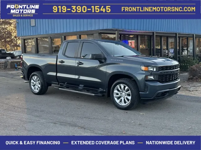 Gray 2019 Chevrolet Silverado 1500 Custom for sale in Clayton, NC
