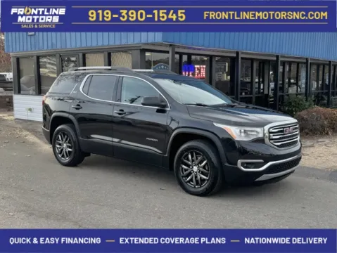 Black 2017 GMC Acadia SLT-1 for sale in Clayton, NC