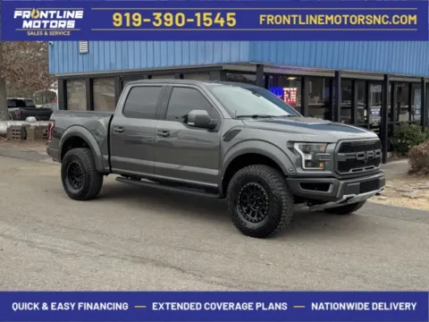 Gray 2018 Ford F-150 Raptor for sale in Clayton, NC