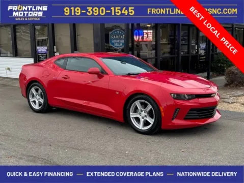 Red 2017 Chevrolet Camaro 1LT for sale in Clayton, NC