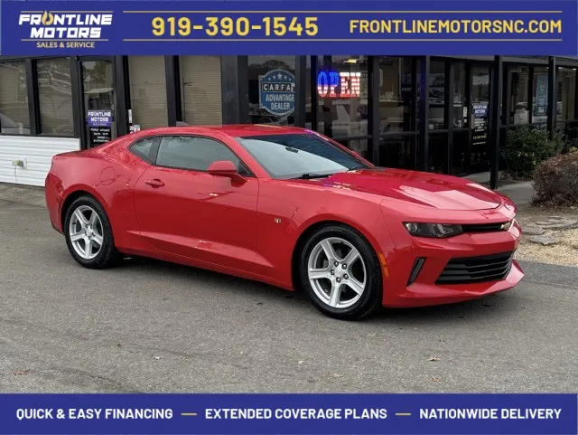 Red 2017 Chevrolet Camaro 1LT for sale in Clayton, NC