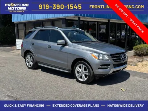 Gray 2015 Mercedes-Benz M-Class ML 350 for sale in Clayton, NC