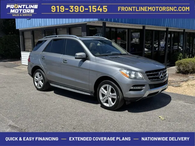 Gray 2015 Mercedes-Benz M-Class ML 350 for sale in Clayton, NC