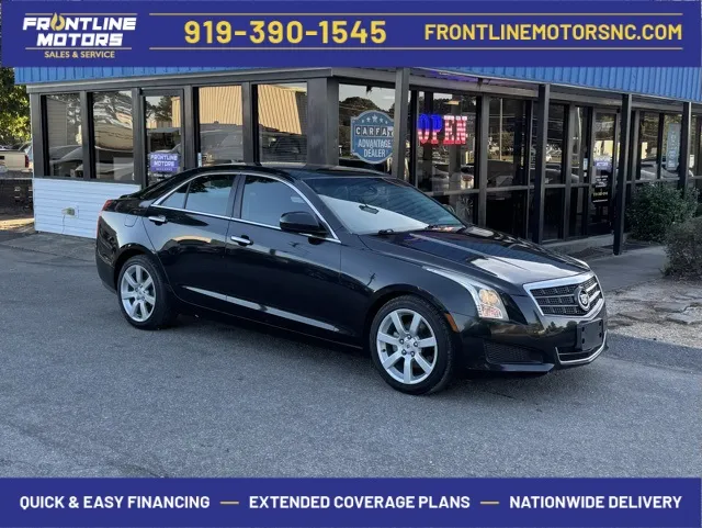 Black 2014 Cadillac ATS 2.5L for sale in Clayton, NC
