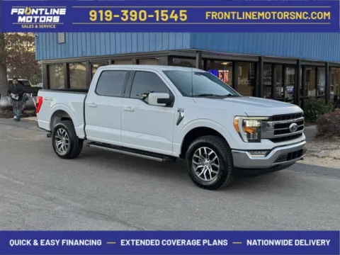 White 2021 Ford F-150 Lariat for sale in Clayton, NC