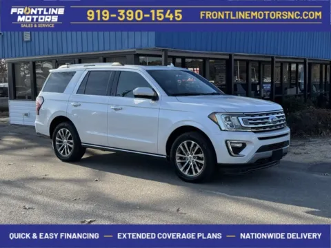 White 2018 Ford Expedition Limited for sale in Clayton, NC