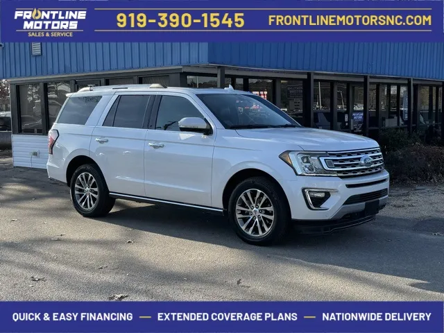 White 2018 Ford Expedition Limited for sale in Clayton, NC