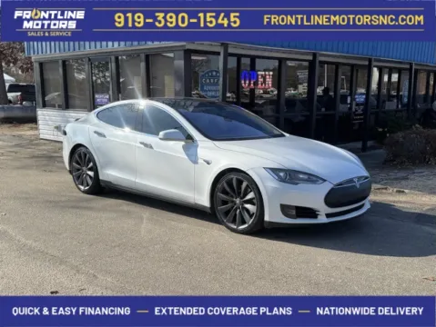 White 2013 Tesla Model S Performance for sale in Clayton, NC