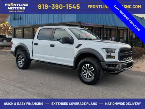White 2018 Ford F-150 Raptor for sale in Clayton, NC