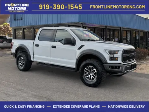 White 2018 Ford F-150 Raptor for sale in Clayton, NC
