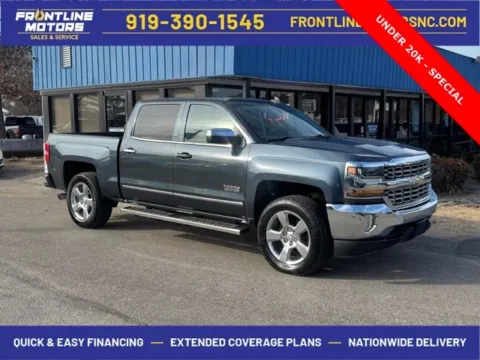 Gray 2017 Chevrolet Silverado 1500 LT for sale in Clayton, NC
