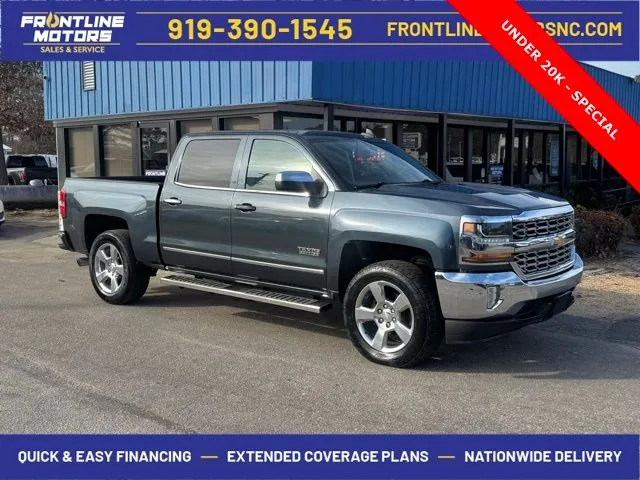 Gray 2017 Chevrolet Silverado 1500 LT for sale in Clayton, NC