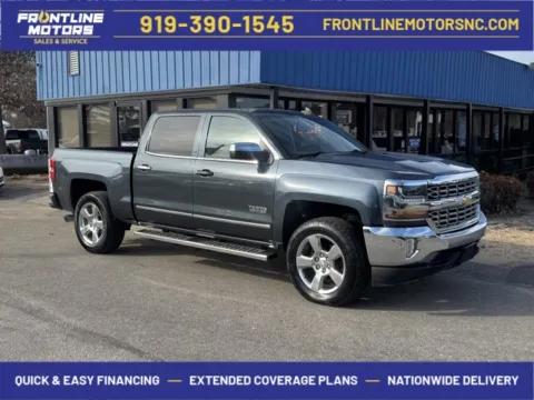 Gray 2017 Chevrolet Silverado 1500 LT for sale in Clayton, NC
