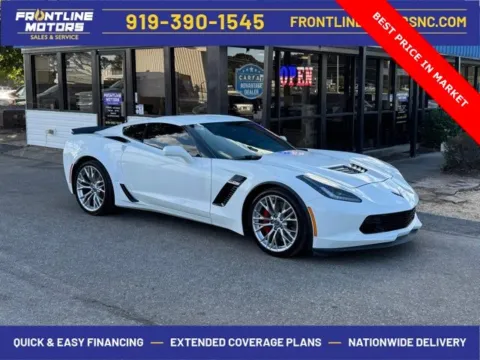 White 2016 Chevrolet Corvette Z06 for sale in Clayton, NC