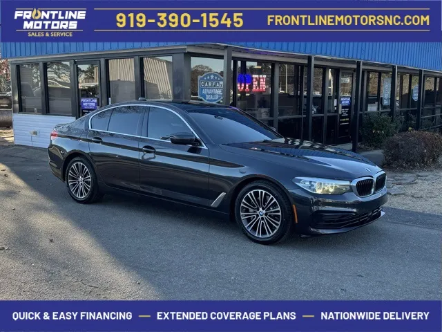 Gray 2019 BMW 5 Series 540i for sale in Clayton, NC