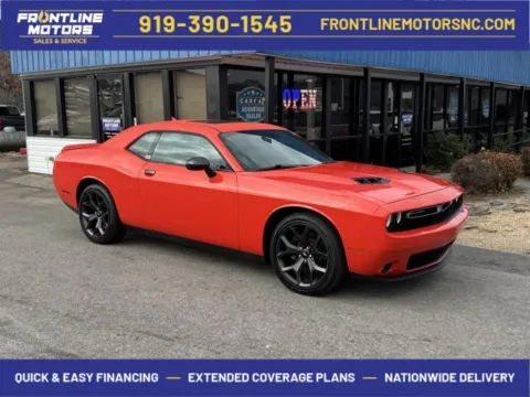 Orange 2018 Dodge Challenger SXT for sale in Clayton, NC