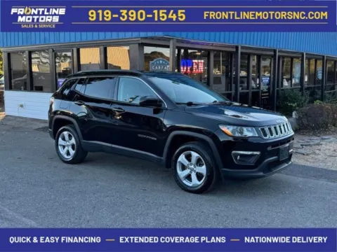 Black 2021 Jeep Compass Latitude for sale in Clayton, NC