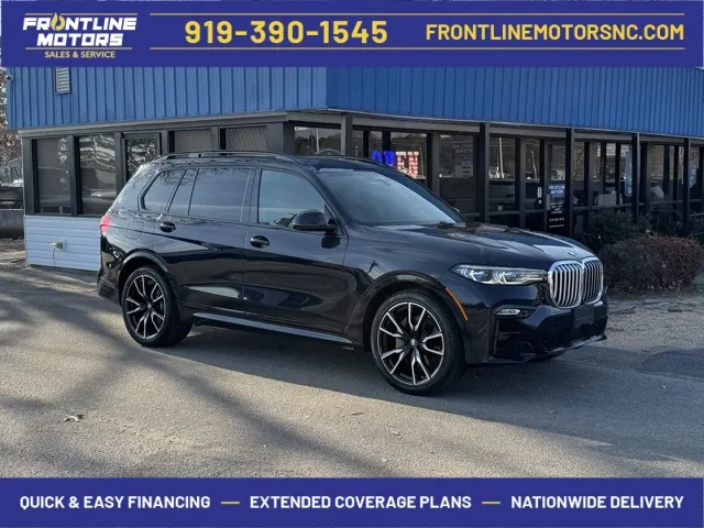 Black 2019 BMW X7 xDrive50i for sale in Clayton, NC