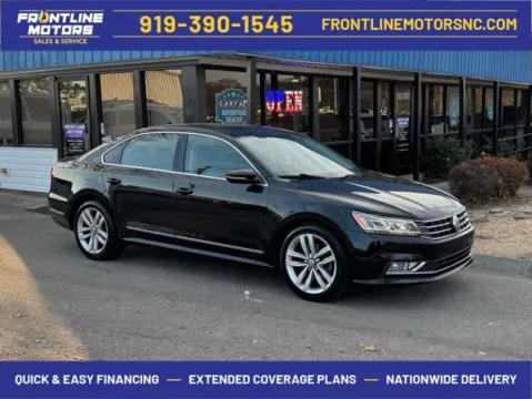 Black 2017 Volkswagen Passat SEL Premium for sale in Clayton, NC