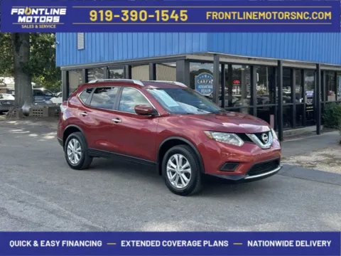 Red 2015 Nissan Rogue SV for sale in Clayton, NC
