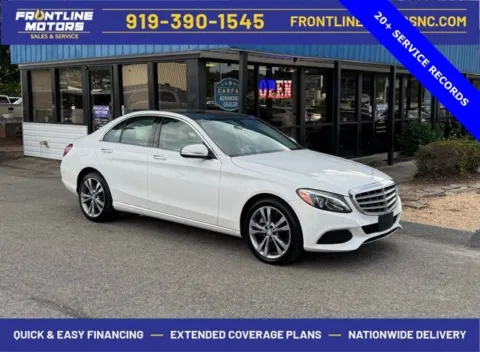 White 2015 Mercedes-Benz C-Class C 300 for sale in Clayton, NC