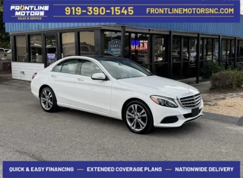 White 2015 Mercedes-Benz C-Class C 300 for sale in Clayton, NC