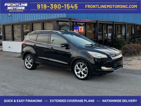 Black 2013 Ford Escape Titanium for sale in Clayton, NC