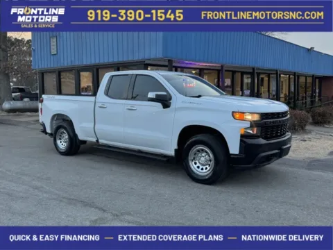 White 2021 Chevrolet Silverado 1500 WT for sale in Clayton, NC