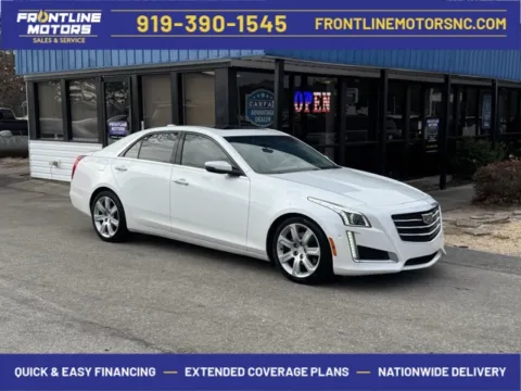 White 2015 Cadillac CTS 3.6L Premium for sale in Clayton, NC