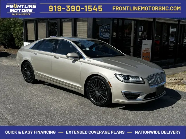 【★マッチウォーン★支給品】2018広州恒大CSL支給品#10 鄭智選手 Used 2017 Lincoln MKZ Reserve for sale in Clayton, NC at Frontline