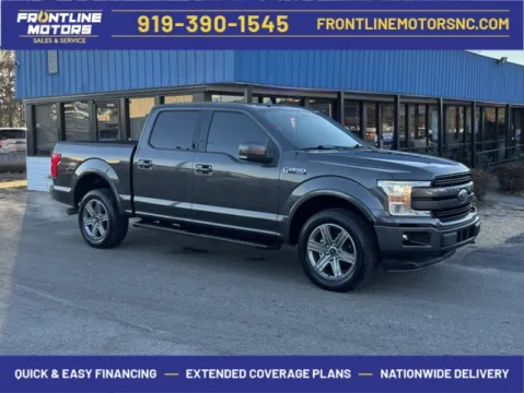 Gray 2018 Ford F-150 Lariat for sale in Clayton, NC
