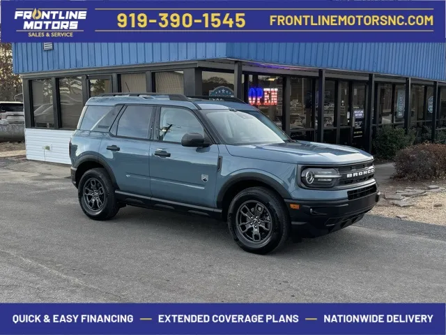 Blue 2021 Ford Bronco Sport Big Bend for sale in Clayton, NC