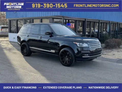 Black 2015 Land Rover Range Rover 5.0L V8 Supercharged Autobiography for sale in Clayton, NC