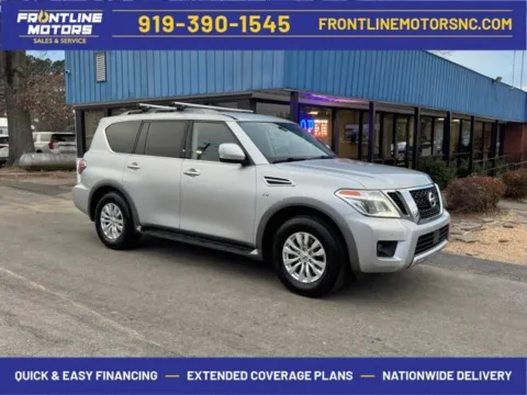 Silver 2018 Nissan Armada SV for sale in Clayton, NC