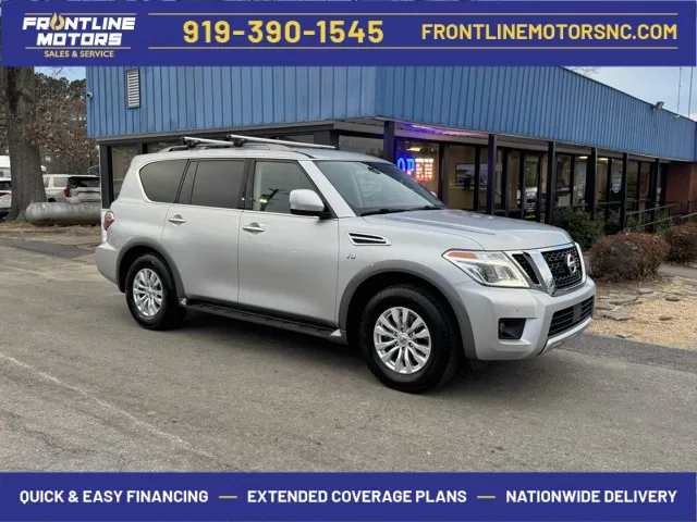 Silver 2018 Nissan Armada SV for sale in Clayton, NC