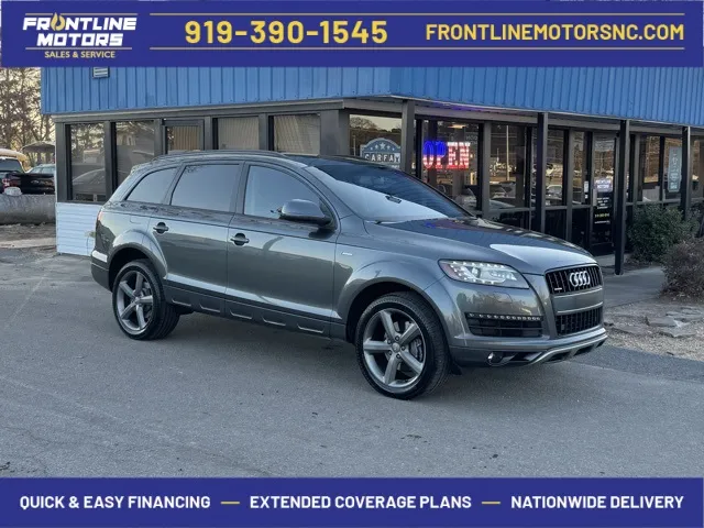Gray 2015 Audi Q7 3.0T Premium for sale in Clayton, NC