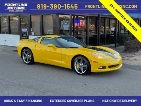 Yellow 2008 Chevrolet Corvette for sale in Clayton, NC