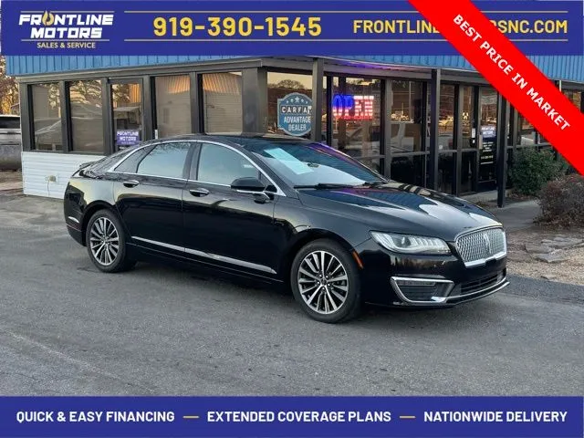 Black 2019 Lincoln MKZ Reserve for sale in Clayton, NC