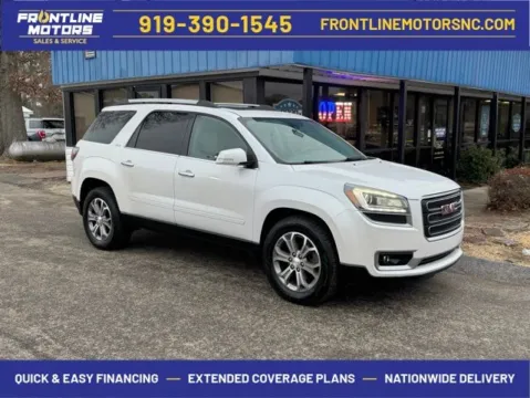 White 2016 GMC Acadia SLT-1 for sale in Clayton, NC