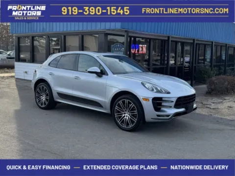 Silver 2015 Porsche Macan Turbo for sale in Clayton, NC