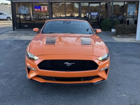 Another view of 2021 Ford Mustang EcoBoost Premium for sale in Clayton, NC at Frontline Motors Clayton