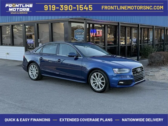 Blue 2016 Audi A4 2.0T Premium for sale in Clayton, NC