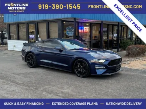 Blue 2020 Ford Mustang GT Premium for sale in Clayton, NC