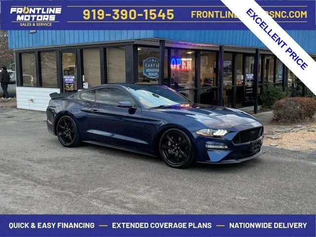 Blue 2020 Ford Mustang GT Premium for sale in Clayton, NC