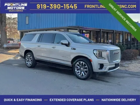 Beige 2021 GMC Yukon XL Denali for sale in Clayton, NC