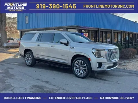 Beige 2021 GMC Yukon XL Denali for sale in Clayton, NC