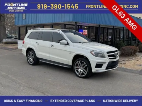 White 2014 Mercedes-Benz GL-Class GL 63 AMG for sale in Clayton, NC