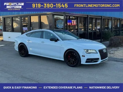 White 2013 Audi S7 4.0T Prestige for sale in Clayton, NC