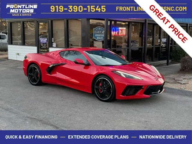 Red 2023 Chevrolet Corvette Stingray for sale in Clayton, NC