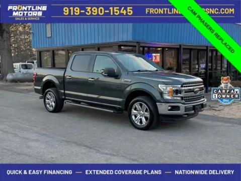 Gray 2018 Ford F-150 XLT for sale in Clayton, NC